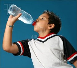 http://thumbs.dreamstime.com/x/thirsty-boy-drinking-water-out-26 Meme Template