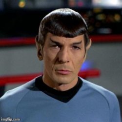 Spock #1 Meme Template