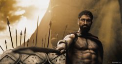 Leonidas 300 sword Meme Template