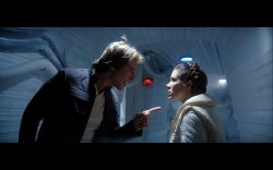 Han Solo Leia Hoth you could use a good kiss screenshot Meme Template