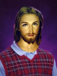 Bad luck jesus Meme Template