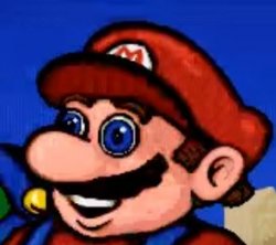 Drugged Mario Meme Template
