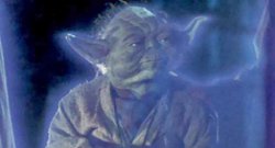 Force ghost Yoda Meme Template