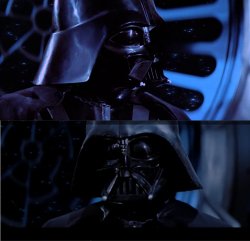 Vader Contemplation Meme Template