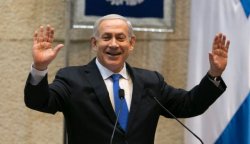 netanyahu hands in air sorry been confusing  Meme Template