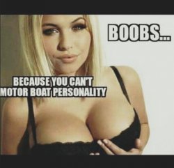 Boobs Motorboating Meme Template