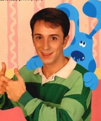 Steve from Blue's Clues Meme Template