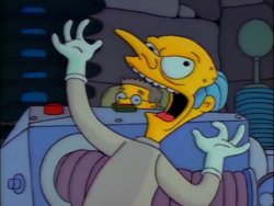Mr. Burns Mad Scientist Meme Template