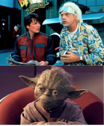 BTF and Yoda Meme Template