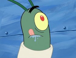 Thirsty plankton Meme Template