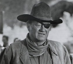 John Wayne as Rooster Cogburn Meme Template