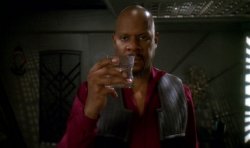 Sisko with glass Meme Template