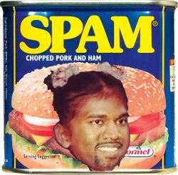 Spamye West Meme Template