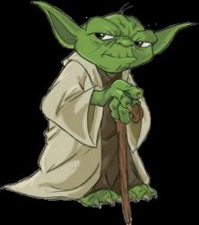 Yoda cartoon Meme Template