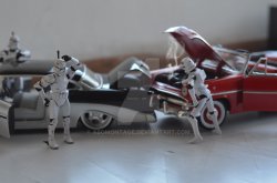 Stormtrooper Car Crash Meme Template