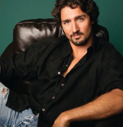 Justin Trudeau hunk Meme Template