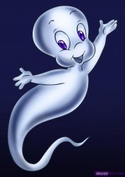 Casper the friendly ghost Meme Template