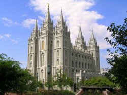 Salt Lake City LDS Temple Meme Template