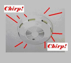 Smoke Detector Chirp Meme Template