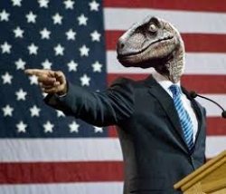 President Raptor Meme Template