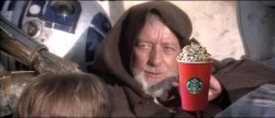 These Aren't The Coffee Cups You're Looking For? Meme Template