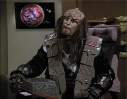 Star Trek Funny Klingon Duras Face 01 Meme Template