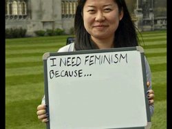 I need feminism because Meme Template