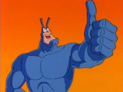 The Tick thumbs up Meme Template