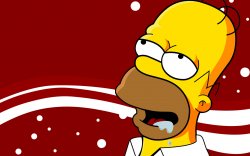 Homer Drool Meme Template