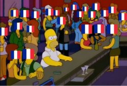 FlagFranceParisTerroristAttackTheSimpsonsTrending Meme Template