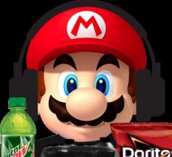 MLG Mario Meme Template