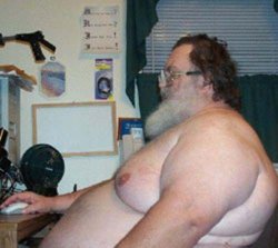 Fat Naked Guy Meme Template