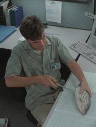 Office Space Fish Meme Template