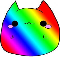 Rainbow Cat Meme Template