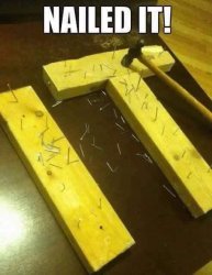 nailed it Meme Template