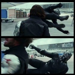 Black Panther/Winter Soldier Meme Template