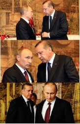 Putin and Turkey Meme Template