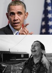 Obama Native American Meme Template