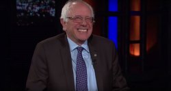 Bernie Sanders laugh Meme Template