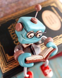 readingrobotpinelove Meme Template