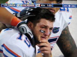 tim tebow crying  Meme Template