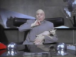 Dr. Evil and Cat Meme Template