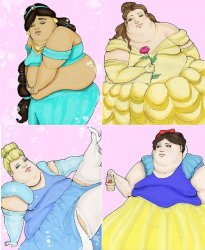 Fat Disney Candelaria Meme Template