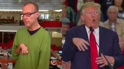 Trump Mocking Disabled Reporter Meme Template