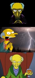 Mr Burns Trilogy Meme Template