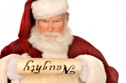Santa Naughty List Meme Template