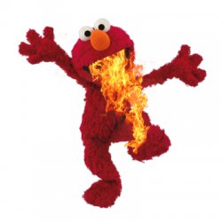 FireElmo Meme Template