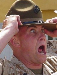 Marine Drill Sergeant  Meme Template