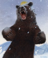 Overly Bearly Bear Meme Template