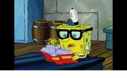 Spongebob Book Meme Template